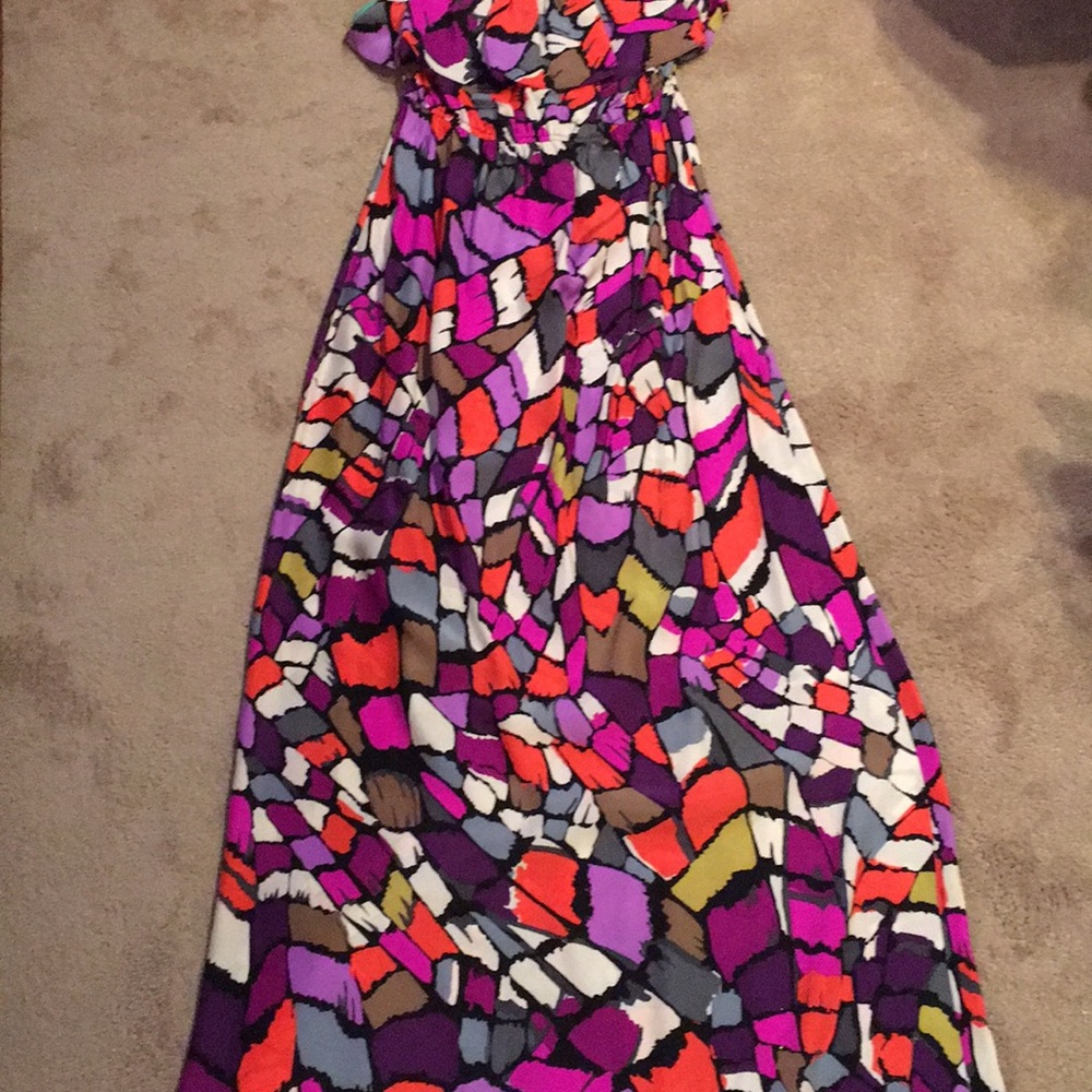 Authentic Alice & Trixie silk maxi dress